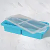 Cubos de Sopa Hechos a Medida con Alambre, Charola de Hielo de Silicona, Caja de Conservación para Congelar y Porcionar Caldo de Sopa, Molde para Cubitos de Hielo de Gran Capacidad