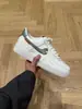 Zapatos Putian Air Force One Af1 Zapatos Blancos Co-Branded Air Tenis para Hombre y Mujer Trigo Piel de Vaca de Primera Capa Zapatos Deportivos de Caña Baja