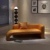 Tumbona Minimalista Estilo Italiano para Sala de Estar, Sofá Individual, Sillón Reclinable, Hotel, Casa de Huéspedes, Asiento de Sofá para Ocio, Tumbona para Apartamento Pequeño