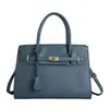 Bolso Kelly Platino, Bolso de Moda para Mujer, Bolso Color Block Nuevo 2026, Bolso de Mano con Textura de Lujo Ligero
