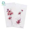 Tengo Gama Completa de Calcomanías de Tatuaje de Flores Sencillas Calcomanías de Tatuaje Impermeables Realistas Fábrica Social de Rosas Venta al por Mayor Calcomanías de Tatuaje Oscuro