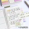 Nota Post-it Bloc de Notas Multifuncional Bloc de Notas Combinación Libro Sándwich Nota Adhesiva Pegatina de Expansión Pegatinas N Veces