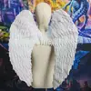 Alas de ángel más vendidas transfronterizas Halloween alas de plumas artificiales de hoja accesorios de cosplay suministros para fiesta de baile