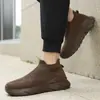Zapatos calcetín slip-on ligeros y amortiguadores para correr en exteriores, de primavera y otoño, para parejas de hombres y mujeres, zapatos modernos y versátiles