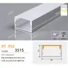 Canal de Aluminio para Luz Lineal LED al por Mayor del Fabricante, Luz Lineal con Borde, Canal de Luz de Aleación de Aluminio, Perfil de Canal de Aluminio para Luz Lineal
