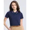 Camiseta de Color Sólido con Cuello para Mujer 2588/2599, Camisa Polo Rosa de Manga Corta, Uniforme de Trabajo para Maestra de Jardín de Infancia, Camiseta Deportiva con Logotipo Impreso