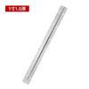 Bisagra de Acero Inoxidable, Bisagra de Piano Extendida, Bisagra Plegable para Puerta y Ventana, Bisagra de 2.104m con Agujeros Alternos, Bisagra Larga de Fila Negra