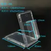 En stock caja de blíster plegable PET transparente caja universal para ferretería caja de embalaje para productos electrónicos caja de PVC
