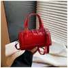 2026 Nueva Moda Bolso Boston de Cuero con Cera de Aceite Mini Bolso de Mano Versátil Bolso de Hombro Texturizado Bolso Cruzado