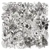 Coleção Multi-estilo Adesivos PET Transparentes Conjunto Completo Fofo Desenho Animado Retrô Artístico DIY Adesivos Decorativos Atacado