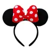 Diadema de Dibujos Animados con Lazo de Minnie Paraíso Princesa Mickey Mickey Mouse Pasador Diadema para Adultos y Niños Accesorios para el Cabello para Fotos