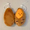 Em Estoque 4 polegadas [Série Frutas e Legumes] 10cm Boneco de Pelúcia Máquina de Bonecas Celebridade da Internet Original Criativo