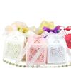 Dropshipping Transfronterizo Hueco Boda Marfil Caja de Dulces Boda Patrón Europeo Caja de Embalaje Ventas Directas de Fábrica Venta al por Mayor