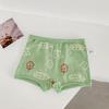 N011 Atacado de Roupa Íntima Infantil Apenas Uma Roupa Íntima Infantil da Moda Ilustração Fresca de Primavera Roupa Íntima de Algodão de Quatro Cantos para Meninos e Meninas