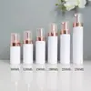 Em Estoque Garrafas Plásticas Espumantes para Pets 100ml 250ml Branco Garrafas Espumantes para Limpeza Facial Tipo Pump Dispensador de Espuma