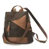 Mochila Transfronteriza para Mujer Versión Coreana 2026 Nueva Moda PU Personalizada para Dama Mochila de Viaje Trendy Bolso Escolar para Estudiante Venta al por Mayor