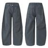 Ropa Muxi # Marca de Moda Primavera y Otoño Diseño Deconstruido Pantalones Casuales Fluidos para Hombre, Versátiles de Calle Holgados.