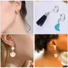 Suministros del Fabricante Pinzas para Orejas Perforadas con Tornillo, Pendientes Giratorios Ajustables, Pendientes, Accesorios para Joyería DIY