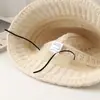 Novo Chapéu de Pescador de Lã Tricotada de Alta Qualidade para Mulheres em Outono e Inverno de 2025, Chapéu Balde Pequeno que Mostra o Rosto, Quente e à Prova de Vento