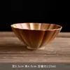 Cerámica Barnizada Horneada a Leña Cerámica Rústica Juego de Té Kung Fu Taza Cónica Taza de Té para Beber Té Taza de Maestro para Mujeres con un Toque de Lujo Taza de Maestro