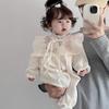 Traje de Algodón Fino de Invierno para Bebé Ropa de Bebé Niña Super Linda Estilo Princesa Occidental Estilo Nacional Ropa para Salir Sombreros de Algodón