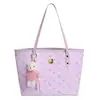 Bolso Tote Grande con Estampado de Dibujos Animados para Mujer, para el Trabajo, Nuevo Diseño de Nicho 2026, Versión Coreana, Bolso de Hombro Único