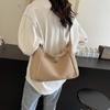 Bolso de Lona de Gran Capacidad Transfronterizo para Mujer 2024 Nuevo Estilo Textil Combinable Bolso Cruzado para Viaje al Trabajo Hombro Estudiante Bolso para Clase