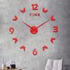 Reloj de Pared Acrílico de Mariposa Estéreo 3D Reloj Creativo DIY Entrada Sala de Estar Decoración de Dormitorio Reloj Adhesivo de Pared Reloj Espejo