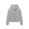 Sudadera con capucha minimalista gris de corte holgado para mujer, nueva popular chaqueta top casual versátil otoño/invierno 2026