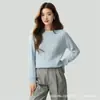 Suéter de Cashmere Grossinho com Gola Redonda, Ombros Raglã e Trançado para Mulheres, Novo Pulôver Estilo Coreano Outono/Inverno, Suéter de Cashmere Emagrecedor