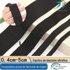 Nylon Spandex Máscara de Olho Roupa Interior Elástica Roupa Interior Borracha Malha Braçadeira Ultra-fina Elástico Máscara Headband