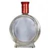 Garrafa de Vidro Transparente Espessada para Bebidas Alcoólicas Atacado Pacote 0,5kg 500ml Garrafa Selada para Bebidas Alcoólicas Caseiras Garrafa de Vinho com Bolhas