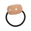 Corda de Cabeça de Couro Preto Acrílico Estilo Frio Feminino Estilo Coreano Moda Argola de Cabelo Celebridade da Internet Simples Elegante Senso de Alto Padrão Corda de Cabelo