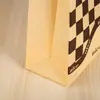 Loja de Roupas Infantis Ursinho Fofo Desenho Animado Embalagem de Sacola Não Tecida com Sacola de Compras para Presente Pronta para Venda