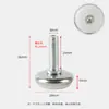Pata Ajustable Tornillo Pie de Ajuste para Mueble Almohadilla Ajuste Muebles Pies Ajustables Gabinete Armario Vitrina Pies de Ajuste M6m8m10