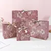 Sacolas de Presente Prontas, Sacolas de Papel Coloridas, Sacolas de Embalagem Transfronteiriças, Sacolas de Presente para Feriados, Bolsas de Mão para Roupas, Alta Qualidade