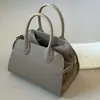Bolso Tote de Piel Genuina de Gran Capacidad para Mujer Modelo Nuevo 2025 Estilo de Lujo Ligero Nicho Gama Alta Bolso de Mano para el Trabajo y el Viaje Bolso Cruzado