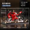 1:12 Modelos de Motocicleta Chuanqi Modelo de Motocicleta Ducati de Liga Crianças Brinquedo de Rodagem Suave com Som