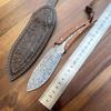 Cuchillo recto pequeño de pluma, cuchillo de supervivencia en la naturaleza, cuchillo de autodefensa, cuchillo para exteriores, cuchillo táctico, cuchillo afilado de alta dureza