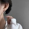 Pendientes de Aro Geométricos de Metal para Mujer, Modernos, Elegantes, Únicos, Exagerados, Exquisitos, Nuevas Pinzas de Oreja Circulares de Moda, Pendientes de Moda