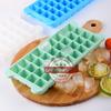Molde de silicona para cubitos de hielo de 36 rejillas, con tapa, para refrigerador doméstico, ideal para el verano, suministro directo de fábrica