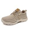 Comércio exterior novo ebay caminhadas sapatos aliexpress plus size lona sapatos quatro estações ao ar livre tênis plus size caminhada sapatos homens