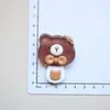 Accesorios de Resina DIY Accesorios Oso de Helado Pegamento de Crema Hecho a Mano Pegatina para Refrigerador Caja de Almacenamiento Funda para Teléfono Móvil Hebilla de Zapato Material