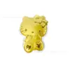Oro 999 Oro Puro Gato Oro Hola Teléfono Colgante Llavero Regalo para Novia Colgante de Bolsa Kitty