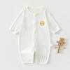 Ropa de bebé verano delgada mameluco de bebé espalda malla manga larga ropa para aire acondicionado recién nacido transpirable ropa para dormir
