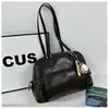 Bolsa Tote Portátil de Grande Capacidade com Novo Visual Sofisticado Transfronteiriço, Design de Nicho, Bolsa de Ombro Retrô para o Dia a Dia, Bolsa de Axila