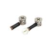 Conector tres en uno para tornillos de muebles, accesorio divisorio para mesa de comedor, gabinete, escritorio de computadora, tablero de enlace