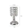Porta-velas perfumado de cristal de luxo leve estilo europeu para criar ambiente em restaurantes ocidentais, Natal, casamentos e decorações de jantar à luz de velas