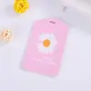 Funda protectora para tarjeta de comida de estudiante de dibujos animados de PU, cubierta para insignia de fábrica, cubierta para tarjeta de exposición, cuero suave, impresión a color de LOGO, cubierta para tarjeta de acceso