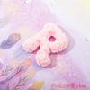 Acessórios diy atacado cola creme pingente capa de celular chaveiro brincos de geladeira rosa simulação Letras